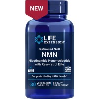 Life Extension,  NMN Nicotinamide Mononucleotide with Resveratrol Elite 30 vegetarian capsules