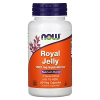 Royal Jelly, 1,500 mg, 60 Capsules Now foods
