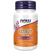 7 Keto 100mg 60 veg caps Now Foods