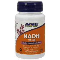 NADH 10 mg 60 Veg Capsules NOW Foods