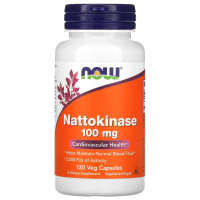 Nattokinase, 100 mg, 120 Veg Capsules Now foods