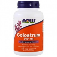 Colostrum 500mg 120 Veg Capsulas NOW Foods