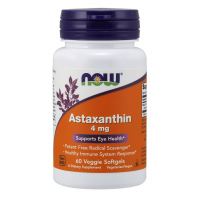 Astaxanthin 4 mg 60 Veggie Softgels Now Foods