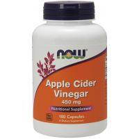 Apple Cider Vinegar 450 mg 180 Capsules Now Foods