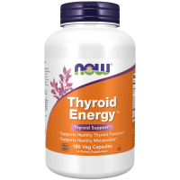 Thyroid Energy, 180 Veg Capsules Now foods