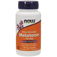 Melatonina 10mg 100 veg caps NOW Foods