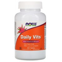 Daily Vits, Multi Vitamin & Mineral, 250 Tablets Now