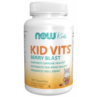 Kids Vits Berry Blast 120 chewables NOW Foods