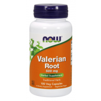Valerian Root 500 mg  100 Capsules NOW Foods