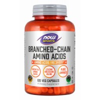 BCAA 800 mg 120 caps Now Foods