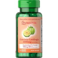 Garcinia Cambogia 500mg 60 Vegetable capsules PURITANS Pride