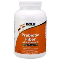 Prebiotic Fiber with Fibersol 2 em pó 12oz 340g  NOW Foods