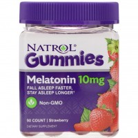 Melatonina gummies 10 mg 90 count strawberry NATROL