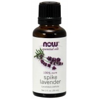 Óleo essencial de alfazema Spike Lavender 1oz 30ml NOW Foods