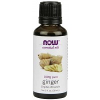 Óleo essencial de gengibre Ginger 1oz 30ml NOW Foods