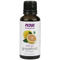 Óleo essencial de toranja Grapefruit 1oz 30ml NOW Foods  validade:04/2022
