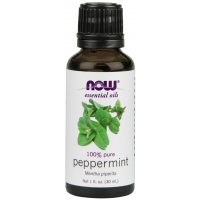 Óleo essencial de hortelã pimenta Peppermint 1oz 30ml NOW Foods