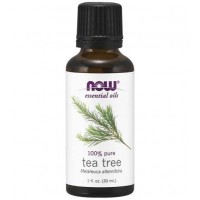 Óleo essencial de Tea Tree melaleuca 1oz 30ml NOW Foods