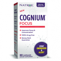Cognium Focus saúde para o cérebro 60 capsules NATROL vencimento:02/2022