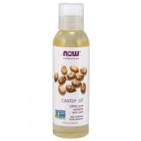 Castor oil Oleo de mamona 4 oz NOW Foods  vencimento:12/2022