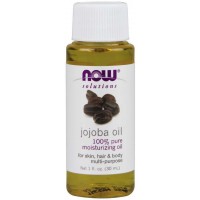 Óleo de jojoba 1oz 30ml NOW Foods validade:03/2022