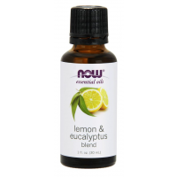 Óleo Blend Limão e Eucalipto 1oz 30ml Now Foods validade:03/2022