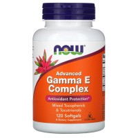 Gamma E Complex, Advanced, 120 Softgels Now foods