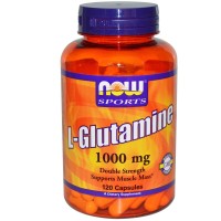L-Glutamine, 1,000 mg, 120 Veg Capsules Now