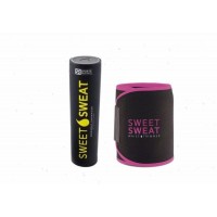 Sweet Sweat 184g Bastão + Cinta Neoprene "PINK"