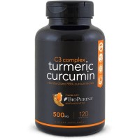 Turmeric Curcumin C3 Complex 500mg 120 softgel SPORTS Research  