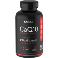 COQ10 Coenzyme Q10 120 Veggie Caps Caps SPORTS Research