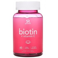 Biotina + vitamina C 60gummies SPORTS Research  validade:06/2022