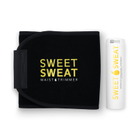 Sweet Sweat Stick 6.4 Oz + Waist Trimmer-Coconut-Yellow-S