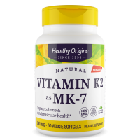 Vitamina K2 MK7 100mcg 60 Veggie Softgels HEALTHY Origins